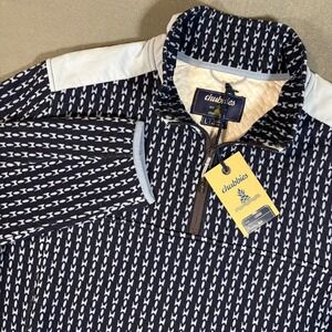 Chubbies "The Mysterious Gentleman" Large Quilted Quarter Zip Jacket